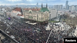 Протести во Белград