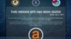 U.S. law enforcement officials announced the arrest of two Israeli operators of a website that referred hundreds of thousands of users to underground internet marketplaces, such as AlphaBay Market, pictured here, which was seized by the FBI in 2017.