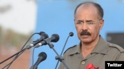 የኤርትራ ፕሬዚዳንት ኢሳያስ አፈወርቂ 