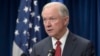 Jaksa Agung AS, Jeff Sessions berbicara di Washington DC (foto: dok).