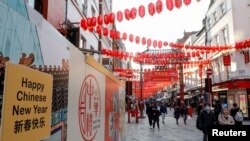 伦敦唐人街（2021年2月11日）