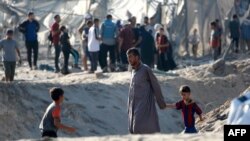 اردوگاه موقت المواصی در غزه