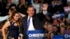 Chris Christie no lançamento da sua candidatura