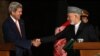 AQSh davlat kotibi Jon Kerri va Afg'oniston prezidenti Hamid Karzay
