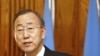រូបថត​ឯកសារ ៖ លោក បាន គីមូន (Ban Ki-moon) អគ្គលេខាធិការ​​អង្គការ​សហប្រជាជាតិ​ថ្លែង​នៅ​ក្នុង​សន្និសីទ​ព័ត៌មាន​មួយ​​កាល​ពី​ថ្ងៃ​អង្គារ​ទី​៣១​ មករា ២០១៥។