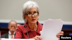 کاترین سیبلیوس، وزیر بهداشت آمریکا