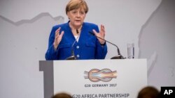 የጀርመን ቻንስለር አንጌላ መርከል