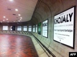 Vaşinqton metrosunda Xocalı barədə posterlər (VİDEO)