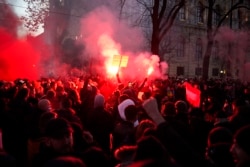 تظاهرات در شهر وین، اتریش - ۲۹ آبان ۱۴۰۰