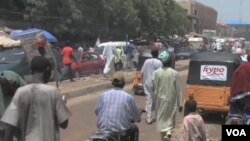 Cikin gari a birnin Kano. 