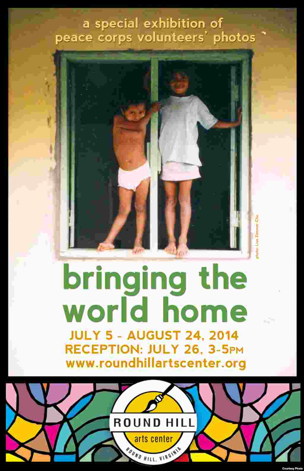 Exhibit Poster: Little Girls in the Window tells a friendship story with two Panamanian young girls who became like family. (Submitted by Lisa Zimmer-Chu)