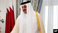 L’Emir du Qatar Cheikh Tamim Ben Hamad Al Thani, à Doha, au Qatar, 5 juin 2016. 