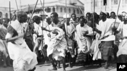 Ethiopians War Dance 1935