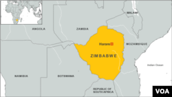 Zimbabwe map