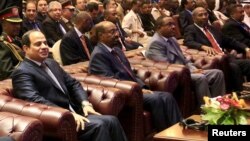 ፎቶ ፋይል፡- የኢትዮጵያ፣ የግብፅና የሱዳን መሪዎች