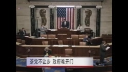 茶党不让步 政府难开门