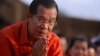 Cambodia's Prime Minister Hun Sen attends a ceremony at the Angkor Wat temple to pray for peace and stability in Cambodia, Dec. 3, 2017.