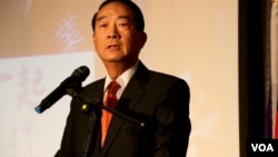 2010年諾貝爾和平獎頒獎典禮現場，主席台上的空椅子是留給劉曉波的。挪威國王和王后坐在大廳中間（2010年12月10日）