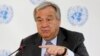 UN Chief: 1 Option to Protect Palestinians Is New Force