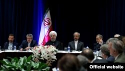 روحانی در جمع برخی از مدیران رسانه‌های آمریکایی