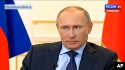 普京说，被推翻的亚努科维奇总统仍然是乌克兰合法领导人