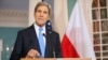 Secretary of State John Kerry speaks at the State Department in Washington, Jan. 7, 2015. 