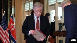 Le conseiller de la Maison Blanche en matière de sécurité nationale, John Bolton, Singapour le 12 juin 2018.