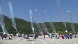 脱北者誓言继续向朝鲜放飞气球传单