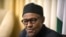 FILE - Nigerian president Muhammadu Buhari.