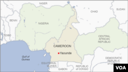 Map of Cameroon