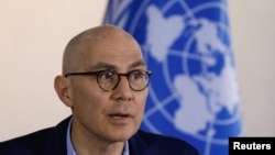 资料照：联合国人权事务高级专员福尔克尔·蒂尔克(Volker Türk）