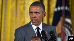 바락 오바마 미국 대통령 (자료사진)