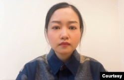 位于伦敦的人权团体保护卫士研究员牟彦希 (照片提供：牟彦希)