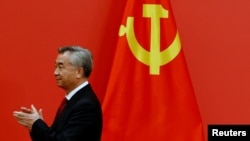 资料照：中共中央政治局常委、中央纪检委书记李希