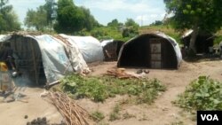 Kambi ya wakimbizi wa ndani katika eneo la Gisenyi, Mashariki mwa DRC. Picha na Austere Malivika.