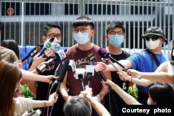 前香港本土政党“香港众志”副主席郑家朗。（郑家朗提供）