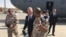 US Defense Secretary Jim Mattis arrives at Al-Udeid Air Base in Qatar on an unannounced visit, Sept. 28, 2017. (Photo: W. Gallo / VOA) 