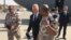 U.S. Defense Secretary Jim Mattis arrives at Al-Udeid Air Base in Qatar on an unannounced visit, Sept. 28, 2017. (Photo: W. Gallo / VOA) 