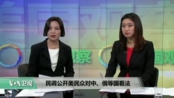 时事看台：民调公开美民众对中、俄等国看法