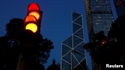 资料照：中国银行在香港的大厦 