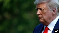 15 Temmuz 2020 - ABD Başkanı Donald Trump Beyaz Saray önünde