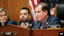 에드 로이스 미국 하원 외교위원장(오른쪽). (자료사진)