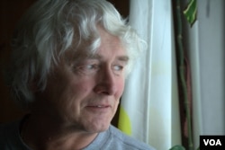 Christer Jonsson is a member of the Sweden Democrats, a staunchly anti-immigration party that has been gaining support over the past year, Ostersund, Sweden, March 19, 2016. (Heather Murdock/VOA)