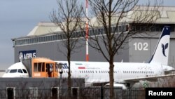  هواپیمای آماده تحویل به ایران در پارکینگ ایرباس 