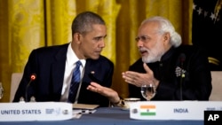 Shugaban Amurka da Firayim Ministan India