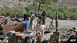 جنگجویان طالبان پس از تصرف ولایت پنجشیر - آرشیو