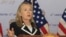 U.S. Secretary of State Hillary Rodham Clinton speaks at a press conference during the ASEAN Foreign Ministers' Meeting in Phnom Penh, Cambodia, July 12, 2012.
