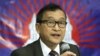Sam Rainsy remains in exile, facing a raft of criminal charges he says are politically motivated.