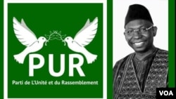 L'affiche de campagne de El Hadj Sall.