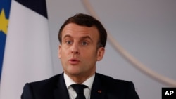 Rais wa Ufaransa Emmanuel Macron. 